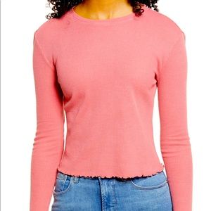SOLD - Nordstrom’s BP Pink Thermal Top